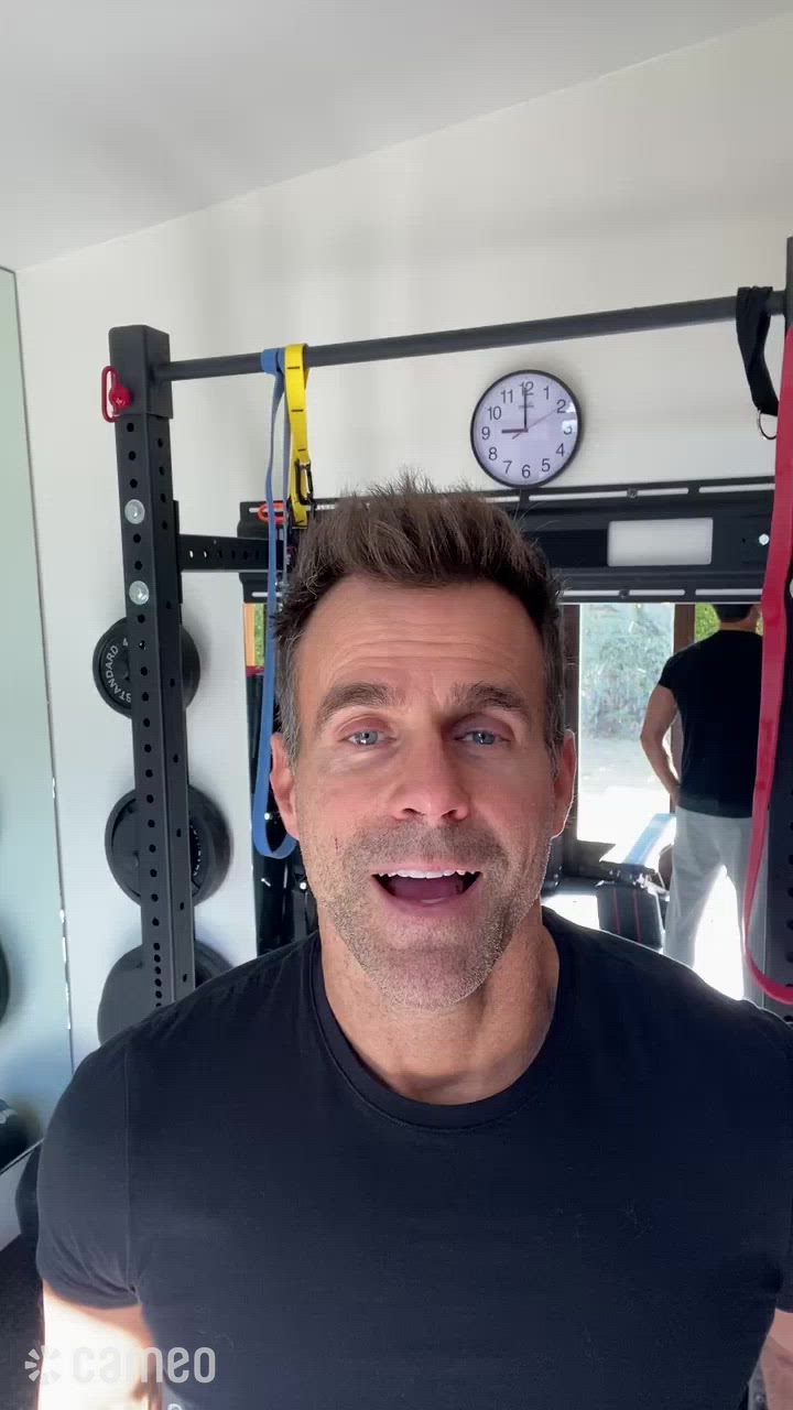 Cameo video by Cameron Mathison