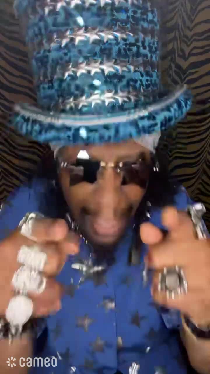 Bootsy Collins for Andrew Cameo